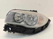 Scheinwerfer Links 63126924485 BMW 1 serie (E87/87N) Schrägheck 5-drs 116i 1.6 16V (N45-B16A) 2004-09
