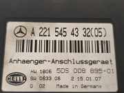 Steuergerät Anhänger A2215454332 Mercedes-Benz C (W204) Limousine 3.0 C-320 CDI V6 24V (OM642.960) 2007-09