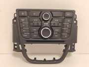 Radio Bedienungselemente 13346043 Opel Meriva (B) GroÃŸraumlimousine 1.4 Turbo 16V Ecotec (B14NET(Euro 6)) 2010-10