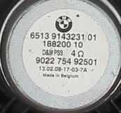 Lautsprecher --- BMW 3 serie (E93) Cabrio 320d 16V (N47-D20A) 2008-04