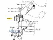 Bremsaggregat ABS Mitsubishi ASX GA 4670B708