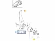 Achsschenkel links vorne Porsche Cayenne 2 92A 95834115500