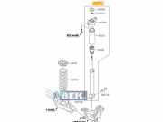 Stoßdämpfer rechts hinten Kia Ceed 2 JD 55300A2020