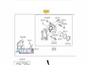 Bremszange rechts vorne Kia Ceed 2 JD 58130A6030