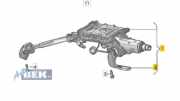 Lenksäule VW Touran 1T1, 1T2 1T1419502M