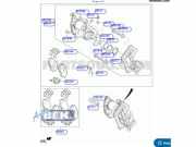 Bremszange links hinten Hyundai Kona I OS, OSE, OSI 58210K4100