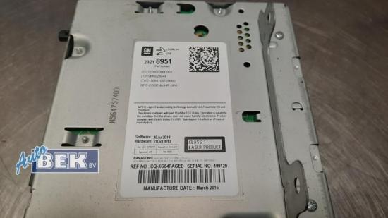 Steuergerät Opel Meriva B 23218951 Bild Steuergerät Opel Meriva B 23218951