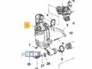 Katalysator ohne Lambdasonde Opel Crossland X P17 9823467180