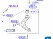 Traggelenk Kia Niro I DE 54501G2100