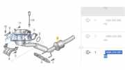 Katalysator ohne Lambdasonde VW Golf VIII CD 5WA254501BX