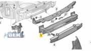 Stoßstangenträger hinten VW Golf VII 5G 5G0807305D