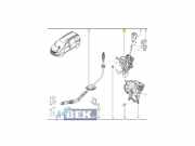 Schalthebel Renault Kangoo III Rapid 349019754R