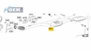 Mittelschalldämpfer Mercedes-Benz C-Klasse T-Modell S205 A2054904420