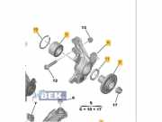 Achsschenkel links vorne Peugeot 5008 II 1647857480