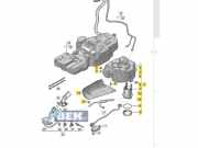 Tank AdBlue Audi Q5 8R 8R0131877T