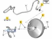 Bremskraftverstärker Citroen C3 II SC 4535EL