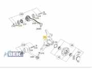 Radaufhängung Mercedes-Benz E-Klasse Cabriolet A207 A2043306711