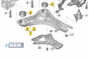 Traggelenk VW ID.4 E21 1EA407151A