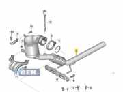 Katalysator ohne Lambdasonde VW Golf VII 5G 5Q0254502X