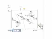 Lenkgetriebe Toyota Yaris P13 455000D101