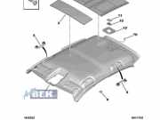 Verkleidung Dachrahmen Peugeot 208 II UB, UP, UW, UJ 98247407PR