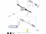 Antriebswelle links hinten Jaguar F-Pace X761 HK834K139AA