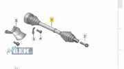 Antriebswelle rechts hinten Audi Q5 8R 8R0501203C