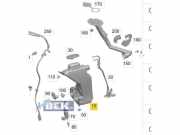 Behälter Scheibenwaschanlage Mercedes-Benz GLC X253 A2058690220