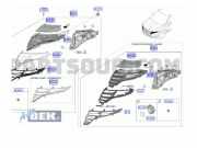 Tagfahrleuchte Hyundai Tucson IV NX4A, NX4E 92207N7100