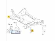 Vorderachsträger Mercedes-Benz Sprinter 3,5t Kasten 907, 910 A9106207100