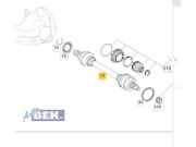 Antriebswelle links hinten Mercedes-Benz E-Klasse Kombi S212 A2213503510