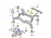 Hinterachse komplett Audi Q5 FY 80A505235AE