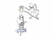 Kraftstofffiltergehäuse VW Polo V 6R, 6C 6C0127400