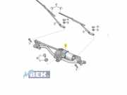 Wischermotor Audi A1 8X 8X1955023E
