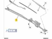 Wischermotor Citroen C4 II B7 6405RK