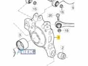Achsschenkel rechts hinten Porsche Panamera 1 970 97033161203