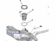 Kraftstofffördereinheit Peugeot 208 II UB, UP, UW, UJ 9839248180