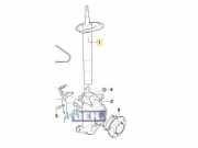 Radaufhängung BMW 5er Touring E61 31102348046