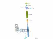 Stoßdämpfer links hinten Ford Focus IV HN JX6118080EKG