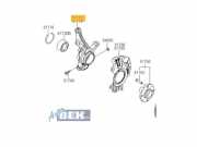 Achsschenkel links vorne Kia Picanto 3 JA 51715G6000