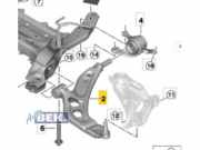 Traggelenk BMW 1er F40 31126879844