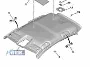 Verkleidung Dachrahmen Peugeot 208 II UB, UP, UW, UJ 98247407PR