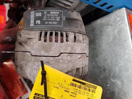 Lichtmaschine Opel Vectra B J96 0123505002 Bild Lichtmaschine Opel Vectra B J96 0123505002