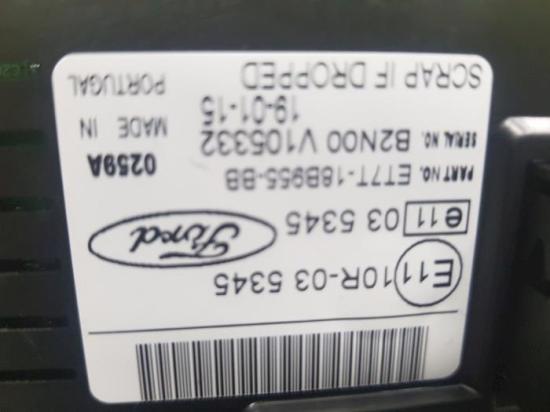 Multifunktionsanzeige Ford Fiesta VI CB1, CCN 10R035345 Bild Multifunktionsanzeige Ford Fiesta VI CB1, CCN 10R035345