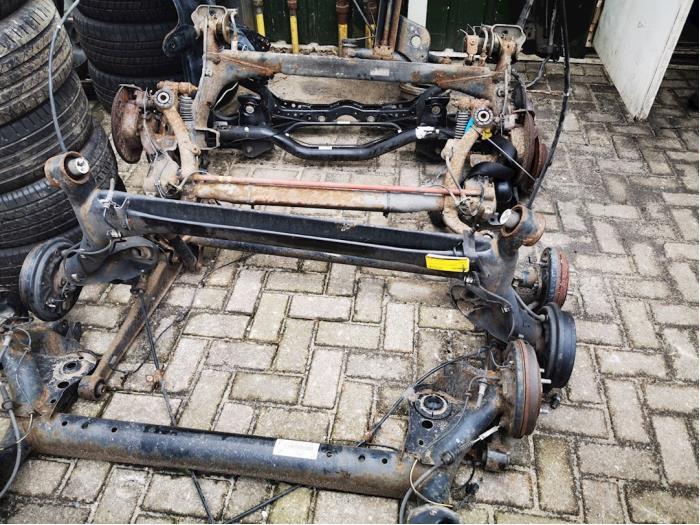 Hinterachse komplett VW Polo V 6R, 6C 6R0500051B