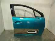 Tür Rechts Vorne 9812251680 Citroën C3 (SX/SW) Schrägheck 1.2 Vti 12V PureTech (EB2FA(HMR))
