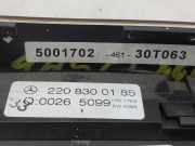 Bedienung Klimacontrolle 2208300185 Mercedes-Benz S (W220) Limousine 5.0 S-500 V8 24V (M113.960)