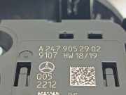 Lichtschalter A2479052902 Mercedes-Benz A (177.0) Schrägheck 2.0 A-200d (OM654.920)