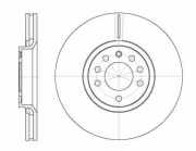 Bremsscheibe Vorne C3X035ABE Opel Vectra C Limousine 2.8 V6 Turbo 24V (Z28NEL)