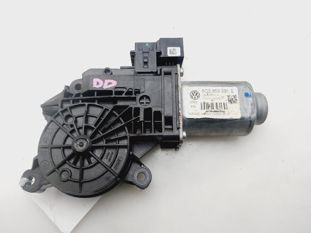 Fensterhebermotor Rechts Vorne 6Q2959801E Skoda FABIA (5J2 ) Young 60 CV / 44 KW